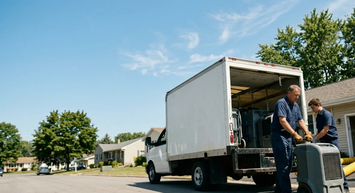 Water Damage Cleanup in Perrysville, IN near me